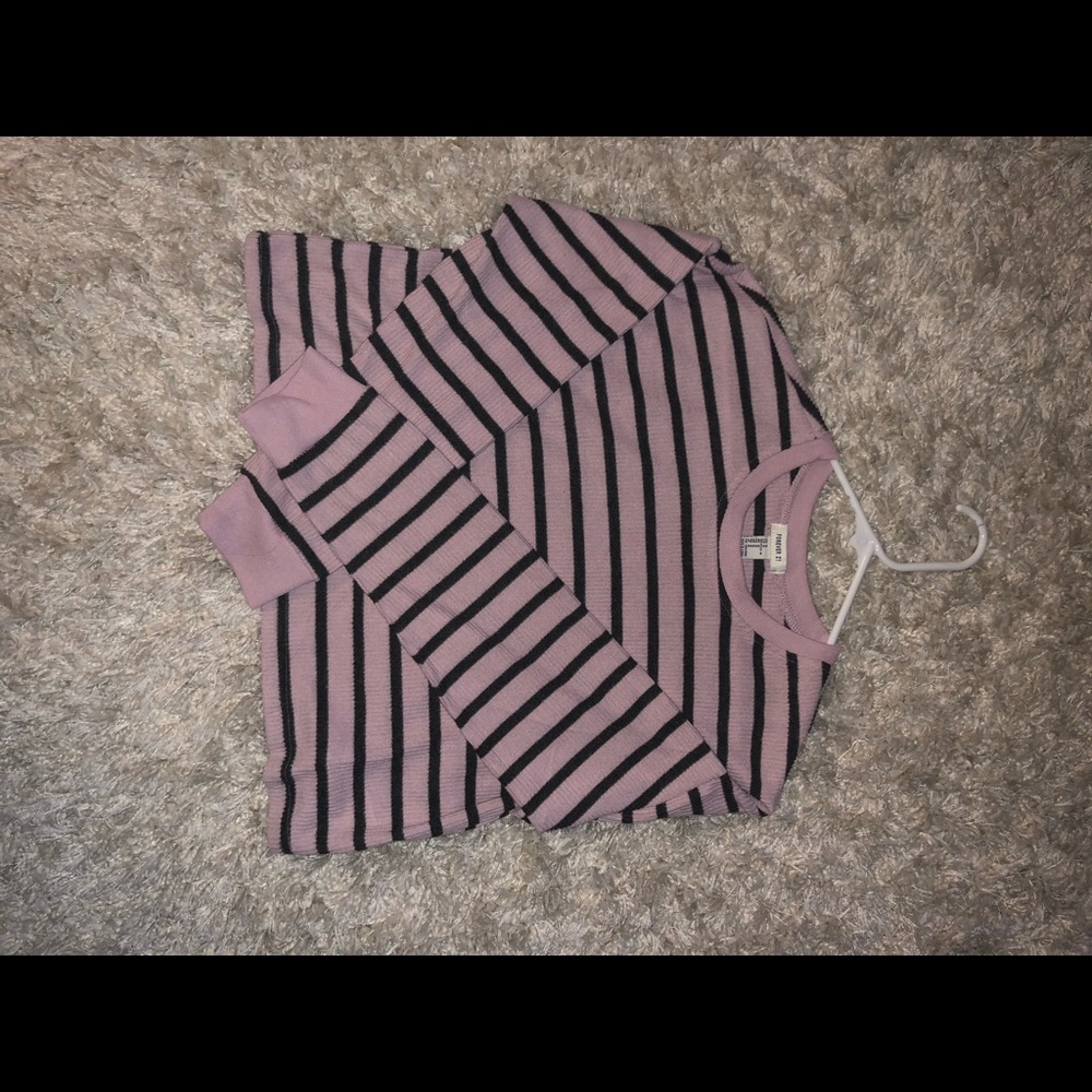 Forever 21 striped long sleeve top :)